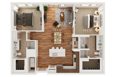 The Porter Brewers Hill N Floor Plan